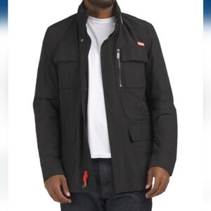 NWT Hunter Black Military Field Jacket